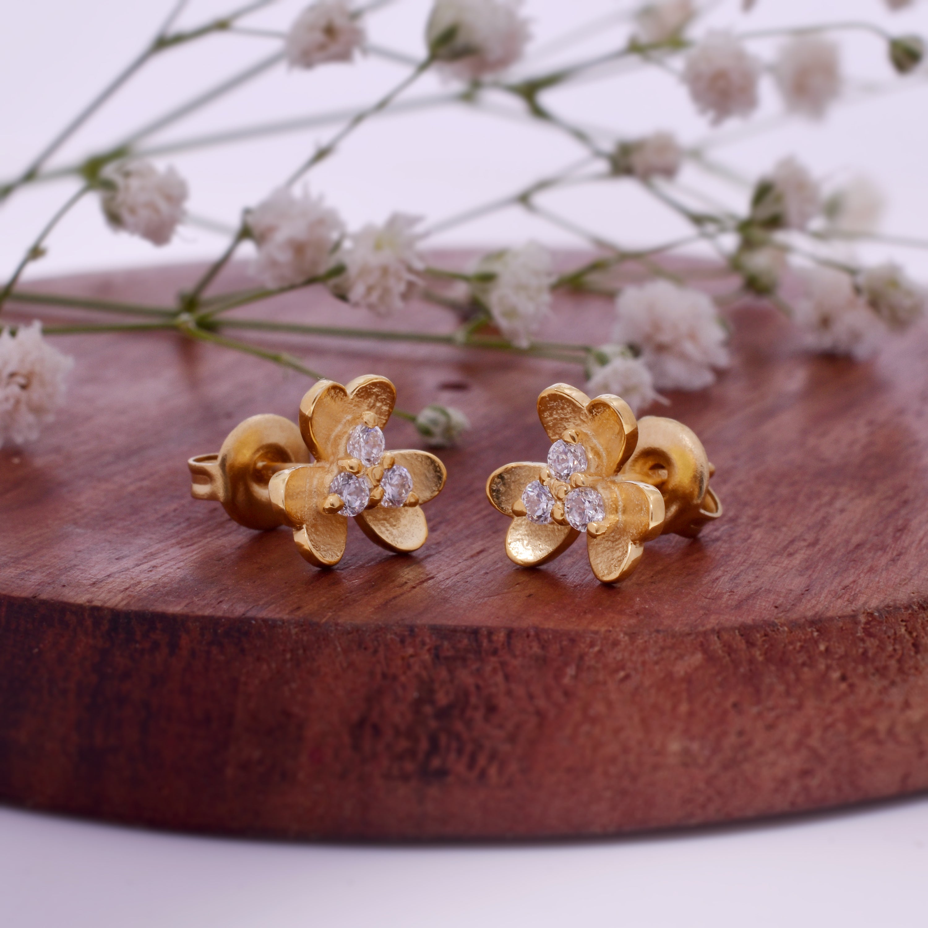 Chanel CC Stud Earrings – Classic Elegance and Luxury