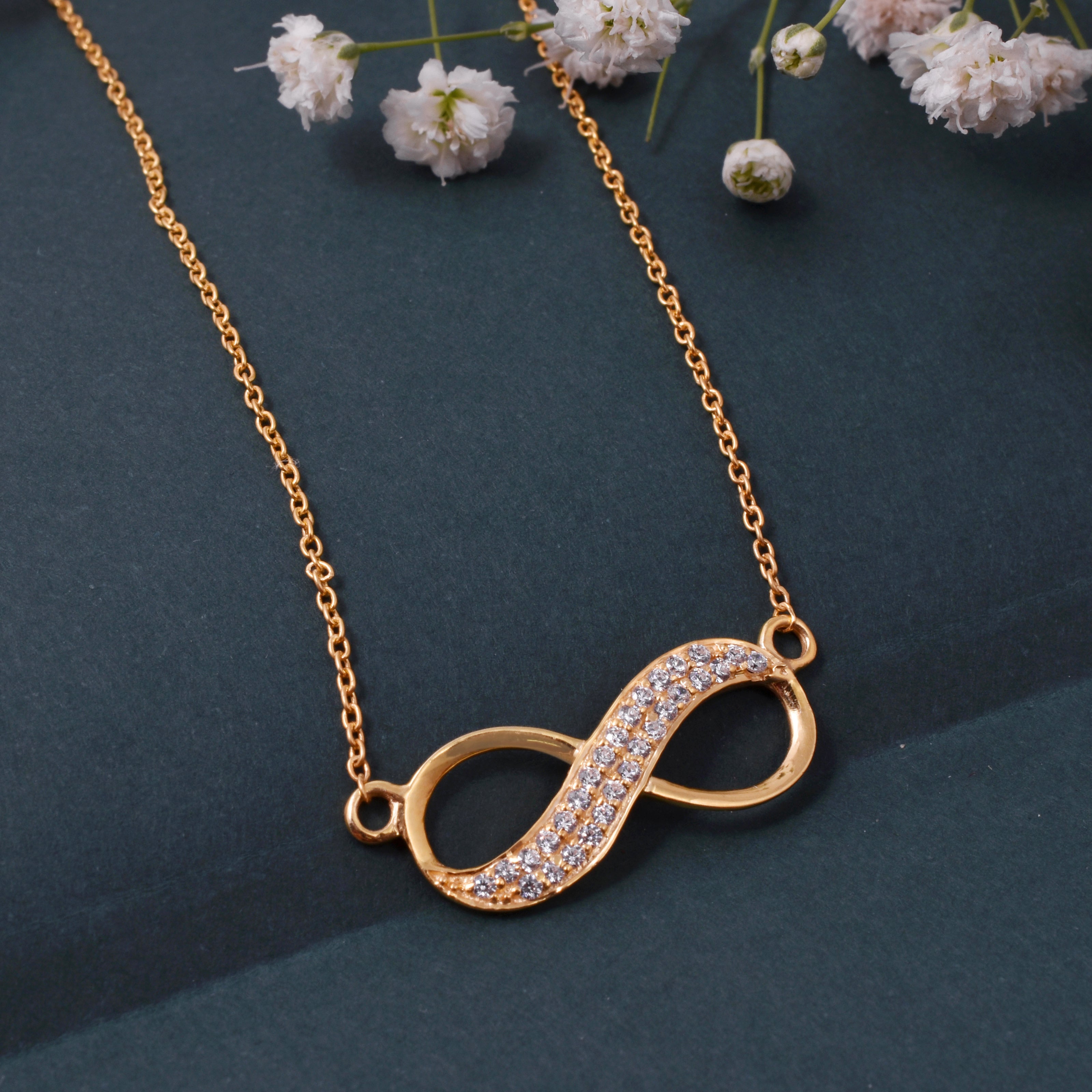 Timeless Infinity Necklace - 92.5 Sterling Silver | Symbol of Endless Love