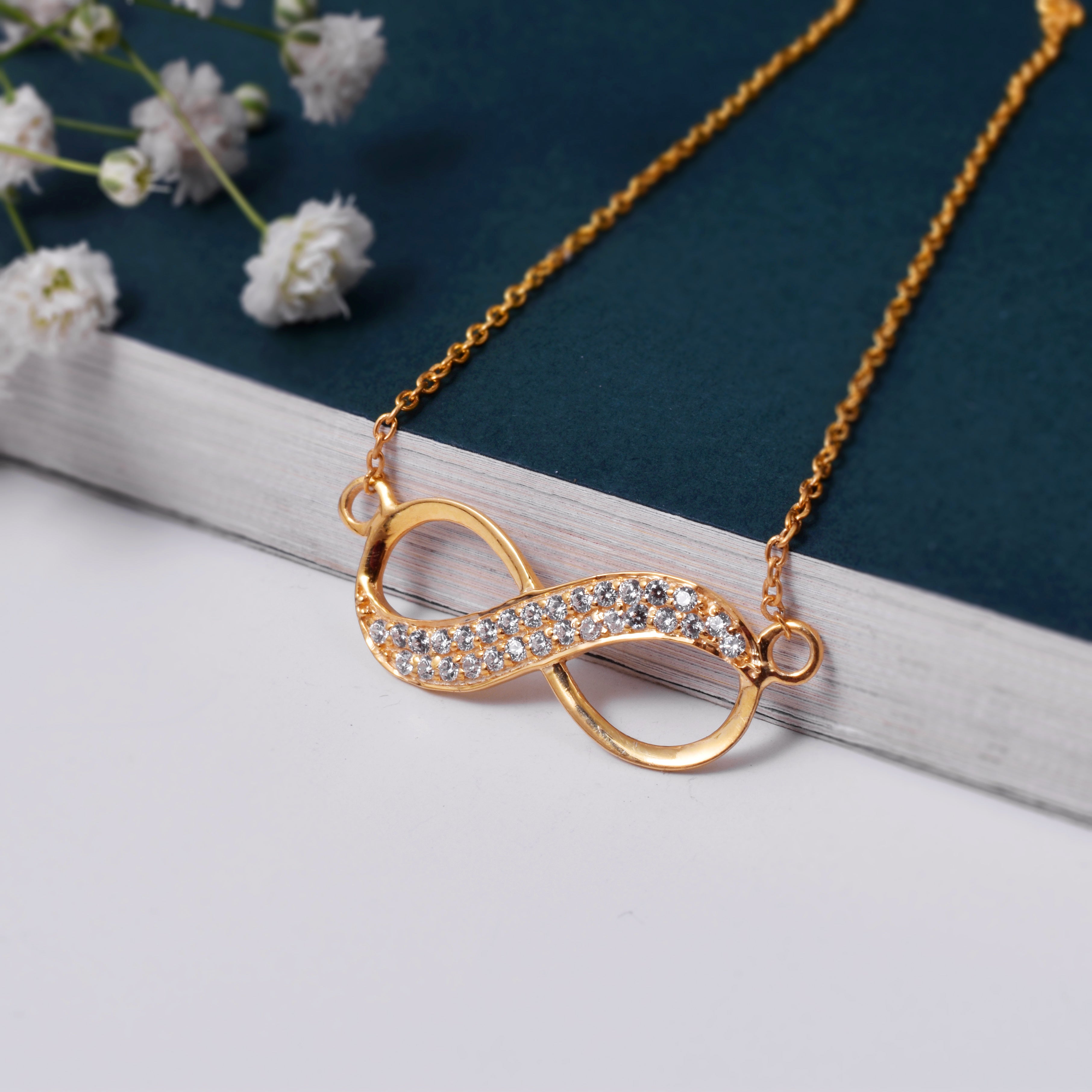 Timeless Infinity Necklace - 92.5 Sterling Silver | Symbol of Endless Love