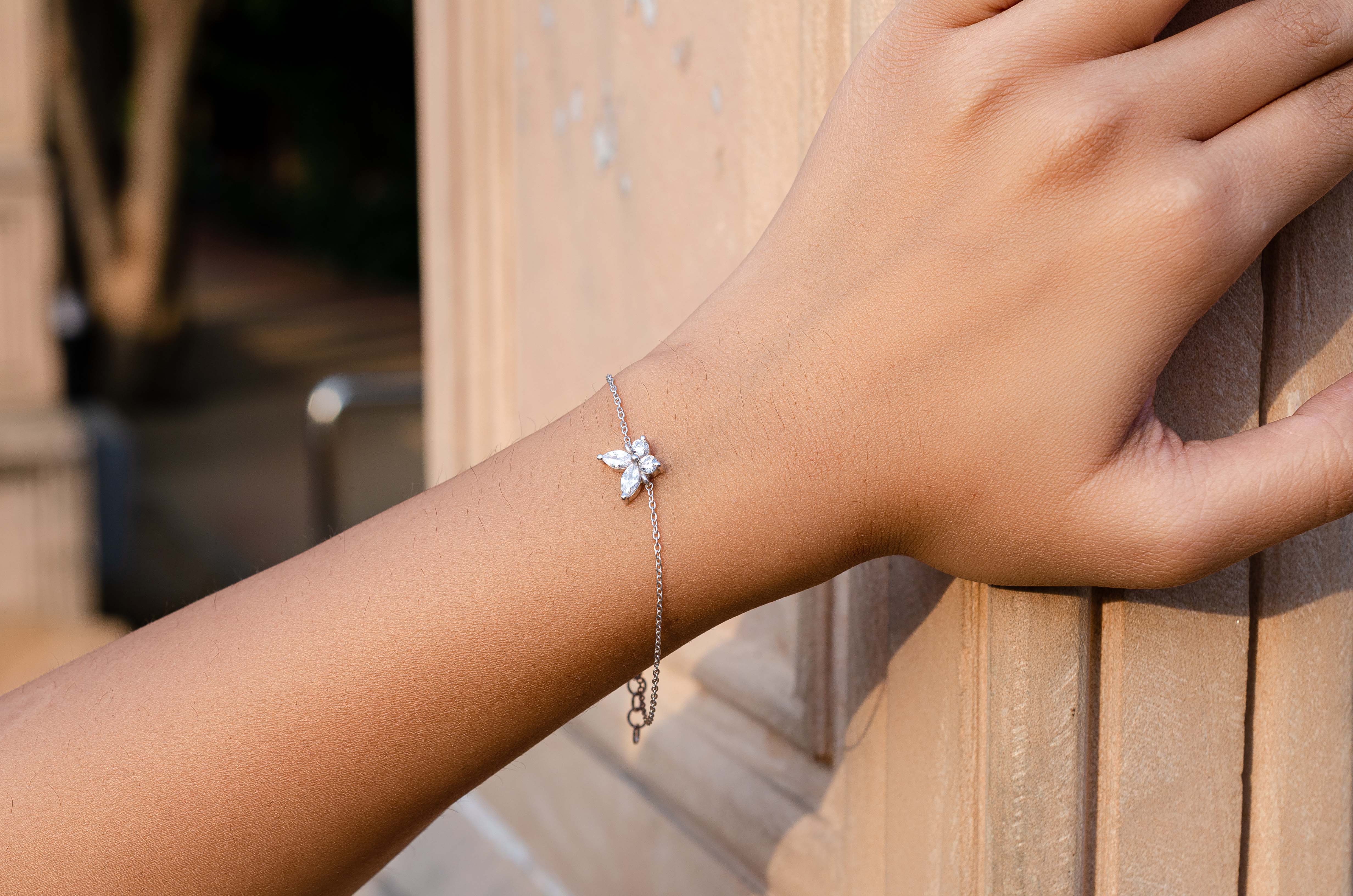 Elegant Butterfly Bracelet - 92.5 Sterling Silver Timeless Jewelry for Every Occasion