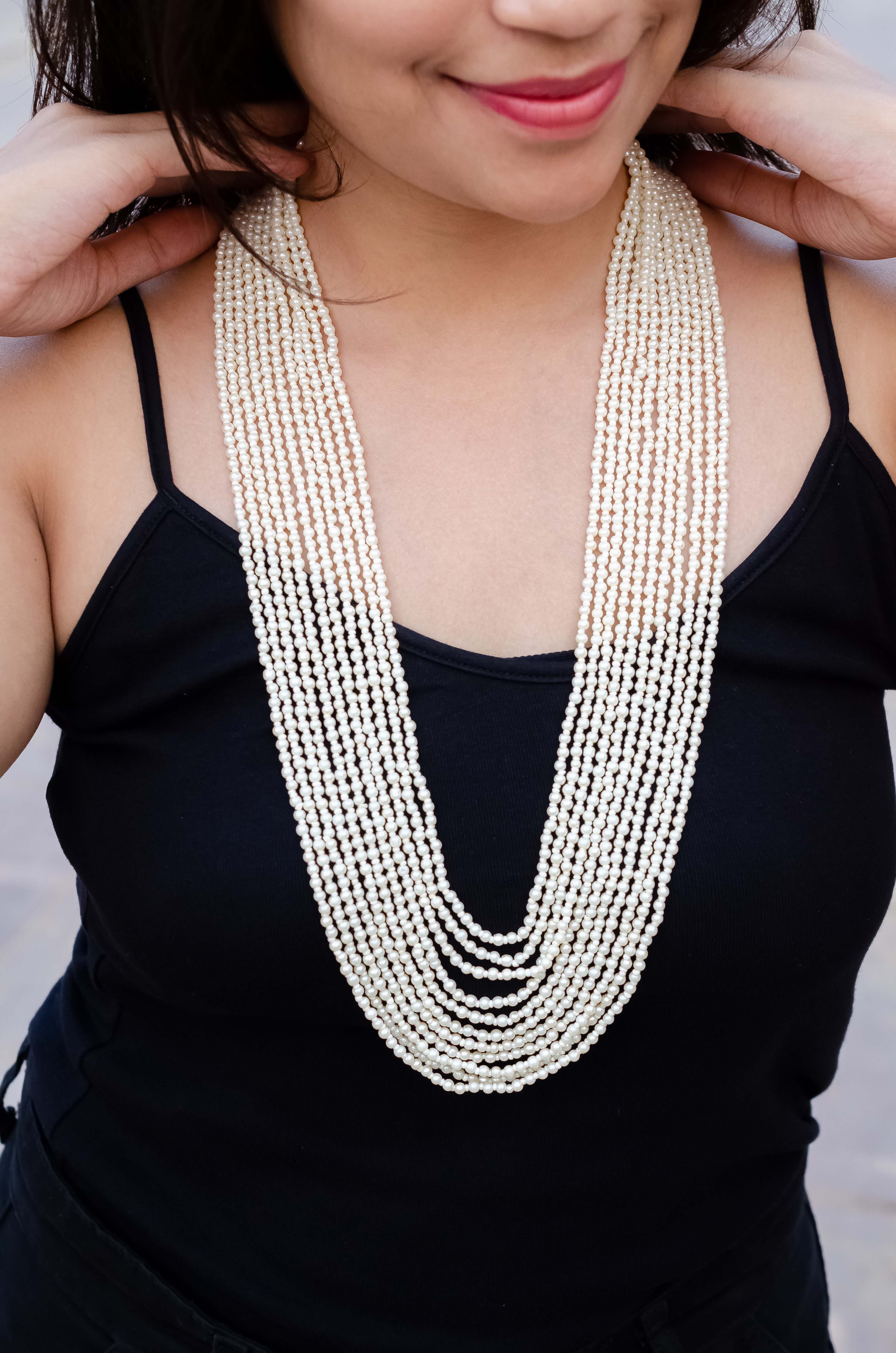 Elegant Pearl Beads Necklace for Women – Timeless Jewelry